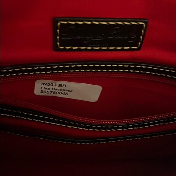 Dooney and Bourke Nylon Flap Backpack - Picture 5 of 5